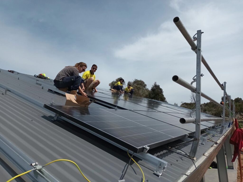 Installing solar Macedon Ranges Solar Service Area